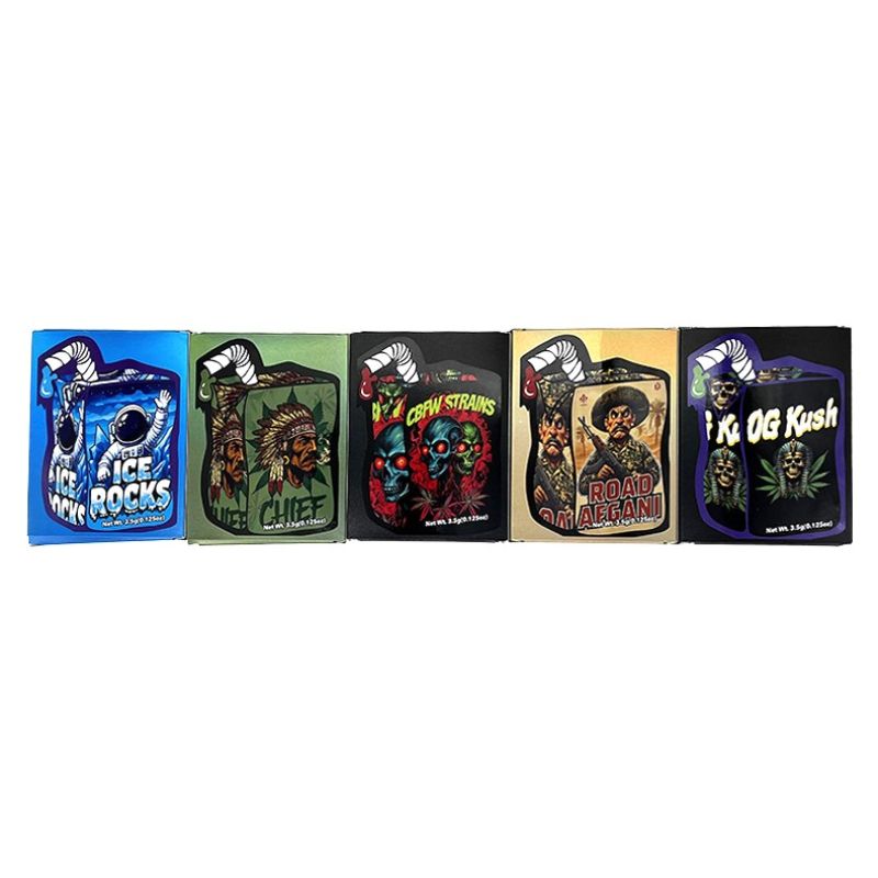 3.5g Exotic Bag & Box Combo (Die-Cut Series)